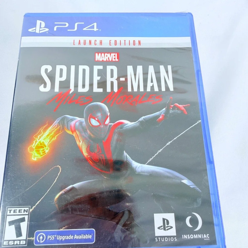 Marvel Spider-Man Miles Morales Launch Edition PS4 PlayStation 4 New Sealed